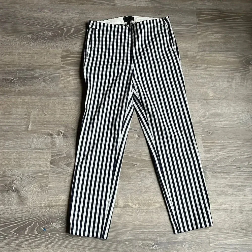 J. Crew blue white